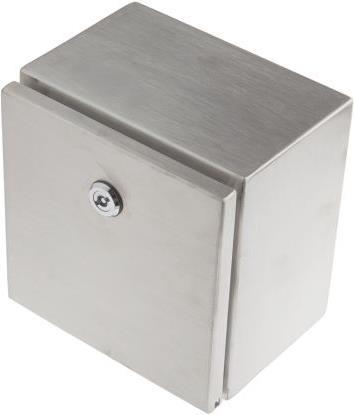Produktbild RS PRO IP66 Wall Box, S/Steel, 200x200x150mm (Gehäuse)