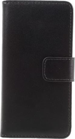Image du produit Ueli Express iPhone SE / 8 / 7 Livre Etui en cuir véritable avec porte-carte Noir (Apple iPhone 7, Apple iPhone 8, Apple iPhone SE (2ème génération), Apple iPhone SE (3ème génération))
