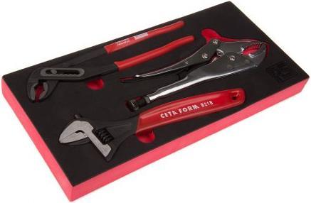 Produktbild RS PRO 3pc Pliers and Adjustable Wrench Set (389 mm)