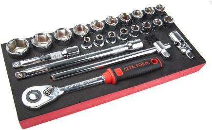 Actual product image RS PRO 23pc 1/2" Drive Socket Set with Ratchet