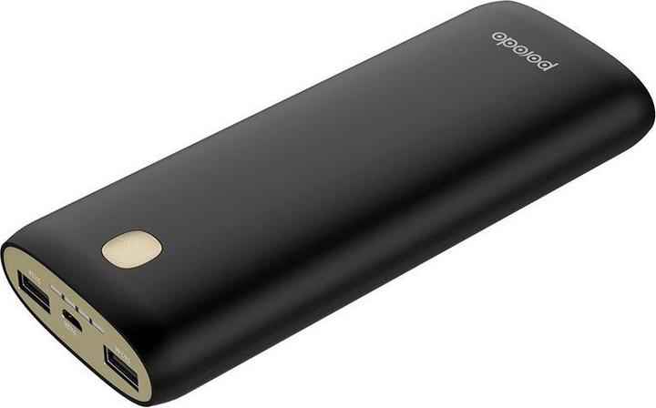 Produktbild Porodo High Classic Leather Back Case For iPhone 11 Pro Max - Black (Apple iPhone 11 Pro Max)