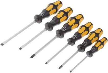 Produktbild Wera 932 S/6 Rack (Phillipps-Kreuzschlitz (PH), Schlitz)