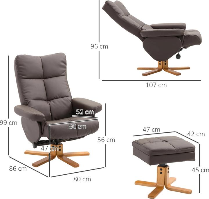 Immagine prodotto Homcom Poltrona TV