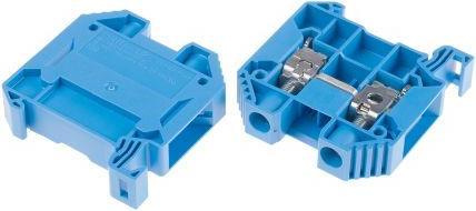 Produktbild RS PRO 16mm Screw feed-through terminal, Blue