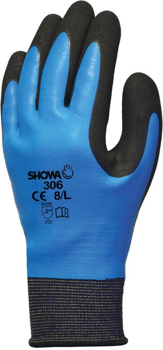 Showa 306, latex grip glove, 7 (7, M)