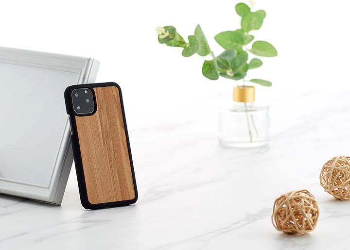 Actual product image Man&Wood SmartPhone case iPhone 11 Pro cappuccino black (Apple iPhone 11 Pro)