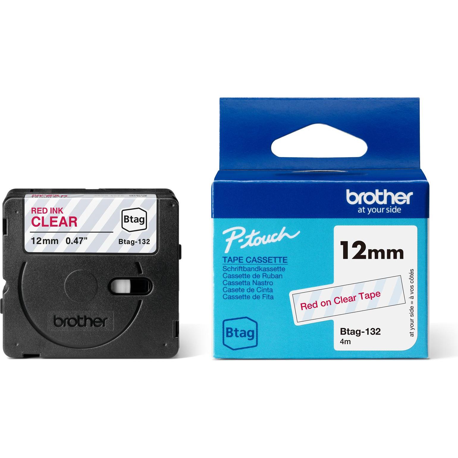 Thumbnail - Brother, Beschriftungsband, Btag (4.50 cm, Transparent)