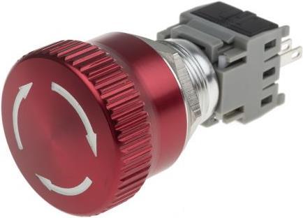 Produktbild RS PRO Switch metal twist to release 1NO1NC