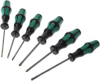 Produktbild Wera 335/350/355/6 Rack (Schlitz, Phillipps-Kreuzschlitz (PH), Pozidriv-Kreuzschlitz (PZ))