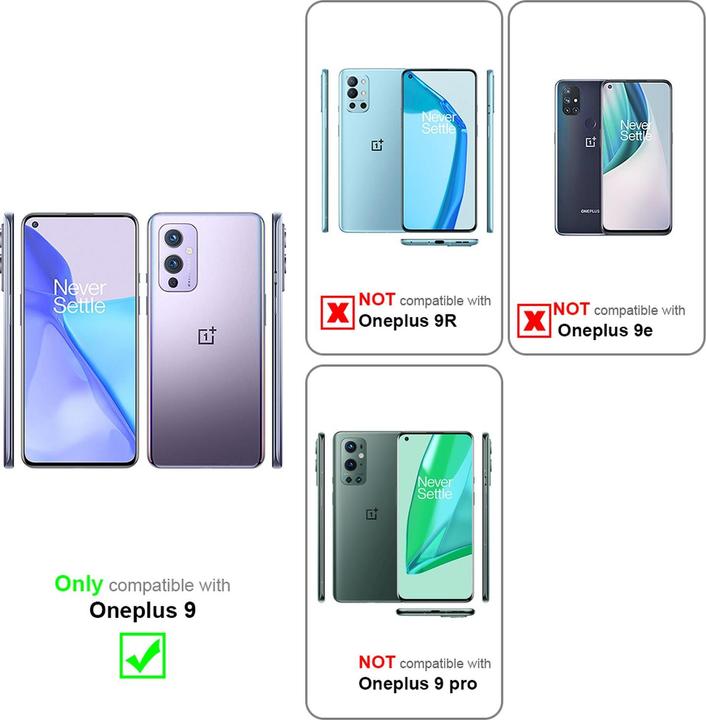 Produktbild Cadorabo Book Smart View Spiegel Cover (OnePlus 9)