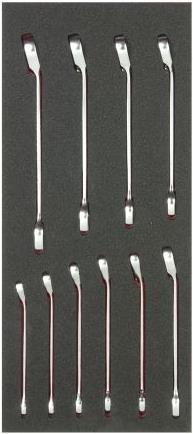 Produktbild Bahco 10pc Ratching spanner Modul Foam Insert