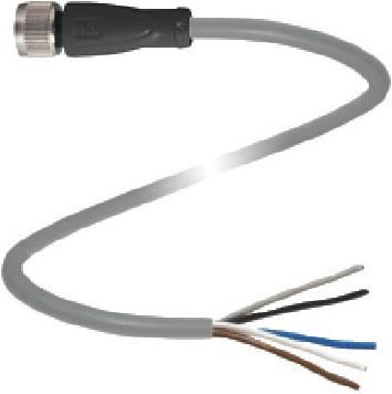 Produktbild Pepperl & Fuchs Connection lead, female M12 5 pin, 5m