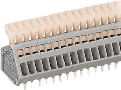 Produktbild Wago PCB terminal 2 solder pins 16-pole