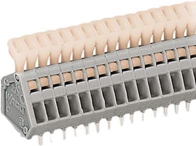 Produktbild Wago PCB terminal strip 2 solder pins 6-pole