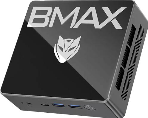 Bmax Mini PC B4 Turbo 16GB RAM 512GB SSD - Black (16 Go)
