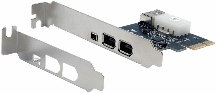 Exsys GmbH Scheda PCI-Express FireWire 1394a con 3+1 porte (via)