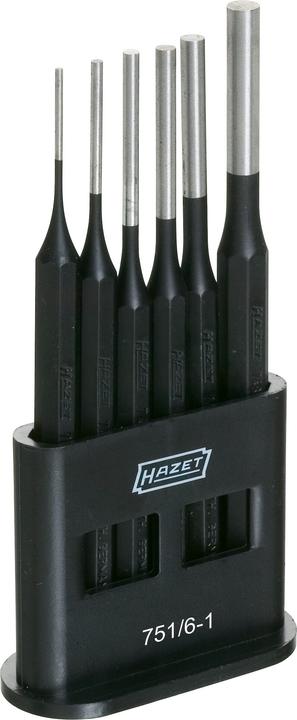 Image du produit HAZET Jeu de chasse-goupilles 751/6-1 ∙ Nombre d'outils : 6