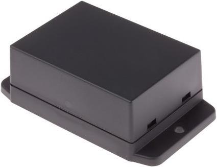 Produktbild RS PRO Flanged Utility Case, Black, 70x50x29mm (Gehäuse)