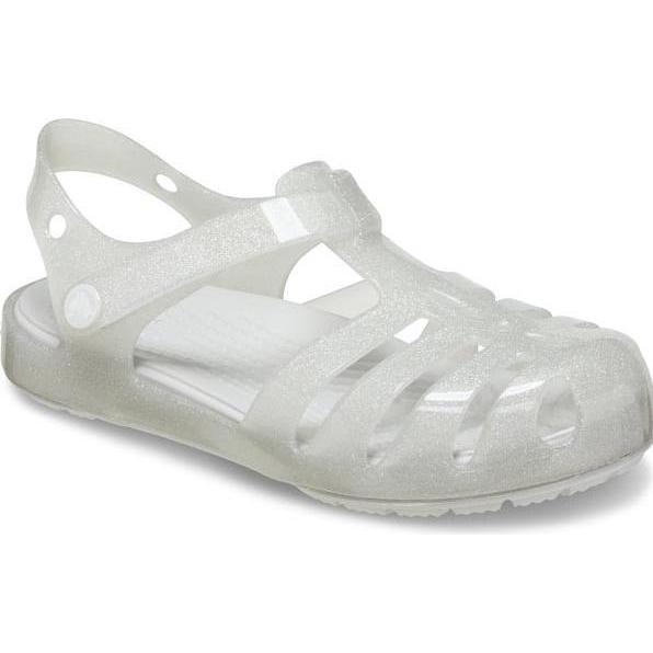 Crocs, Unisex, Sandalen, T's Isabella Glitter Sandal, Grau, (28)
