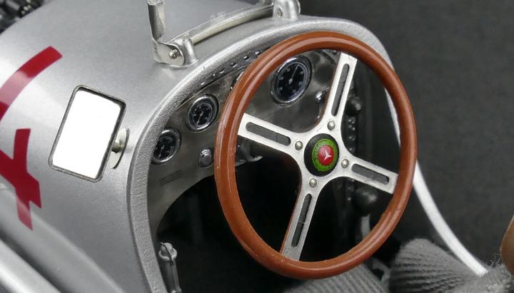 Actual product image CMC Mercedes-Benz W25,1935 Grand Prix Monaco #4 Luigi Fagioli Limited Edition 2,000 pcs.