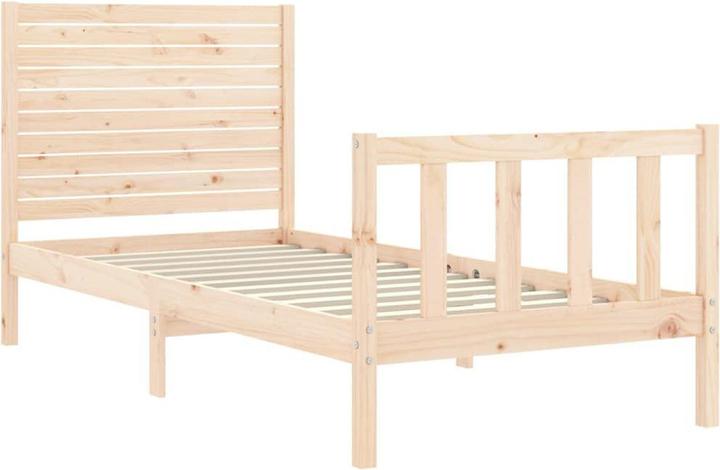 Actual product image vidaXL Bettgestell (75 x 190 cm)