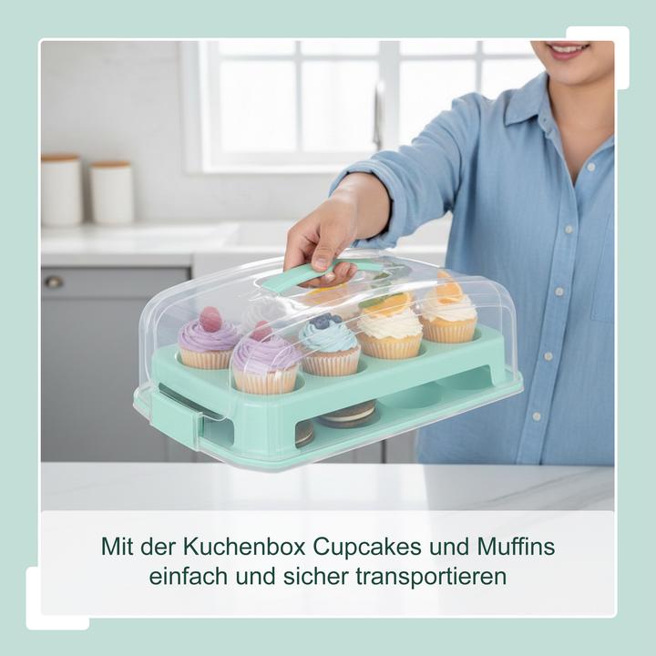 Produktbild Relaxdays Muffin Transportbox