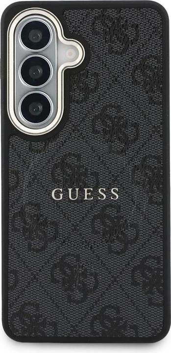 Actual product image Guess - 4G Embossed Ring MagSafe (GUHMS26MP4MSEGCK) - Samsung Galaxy S26 Plus - Black (Samsung Galaxy S26, Samsung Galaxy S26+)