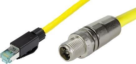Produktbild Harting M12 x coded Ethernet cable assembly 1M