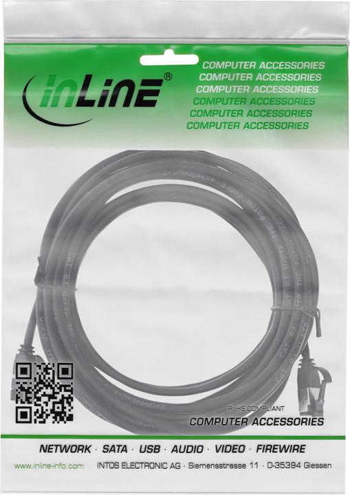 Produktbild InLine Patchkabel slim (U/FTP, CAT8.1, 5 m)