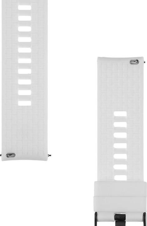 Tactical Strap - Quick Release Silicone Band 22mm White