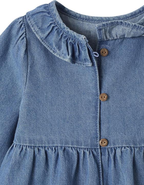 Image du produit Vertbaudet Mädchen Baby Jeanskleid (92)