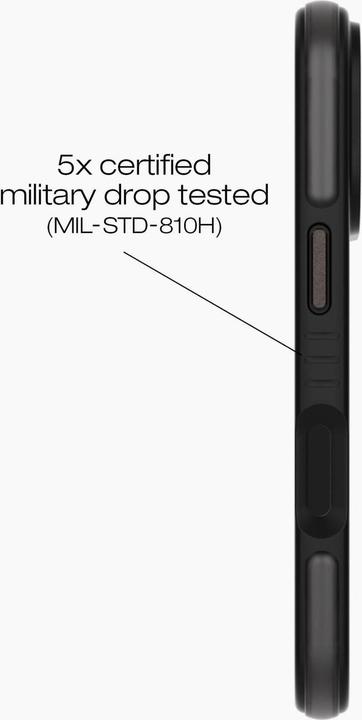 Actual product image iDeal Of Sweden Magsafe Rugged-Cover Black (Apple iPhone 16 Pro)