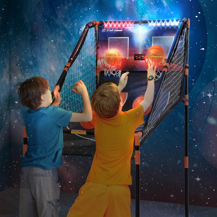 Produktbild ET Toys Electronic Arcade Game Basketball Double shot