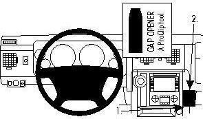 Actual product image Brodit ProClip