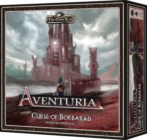 Actual product image Ulisses North America Aventuria - Curse of Borbarad Adventure Set (English)