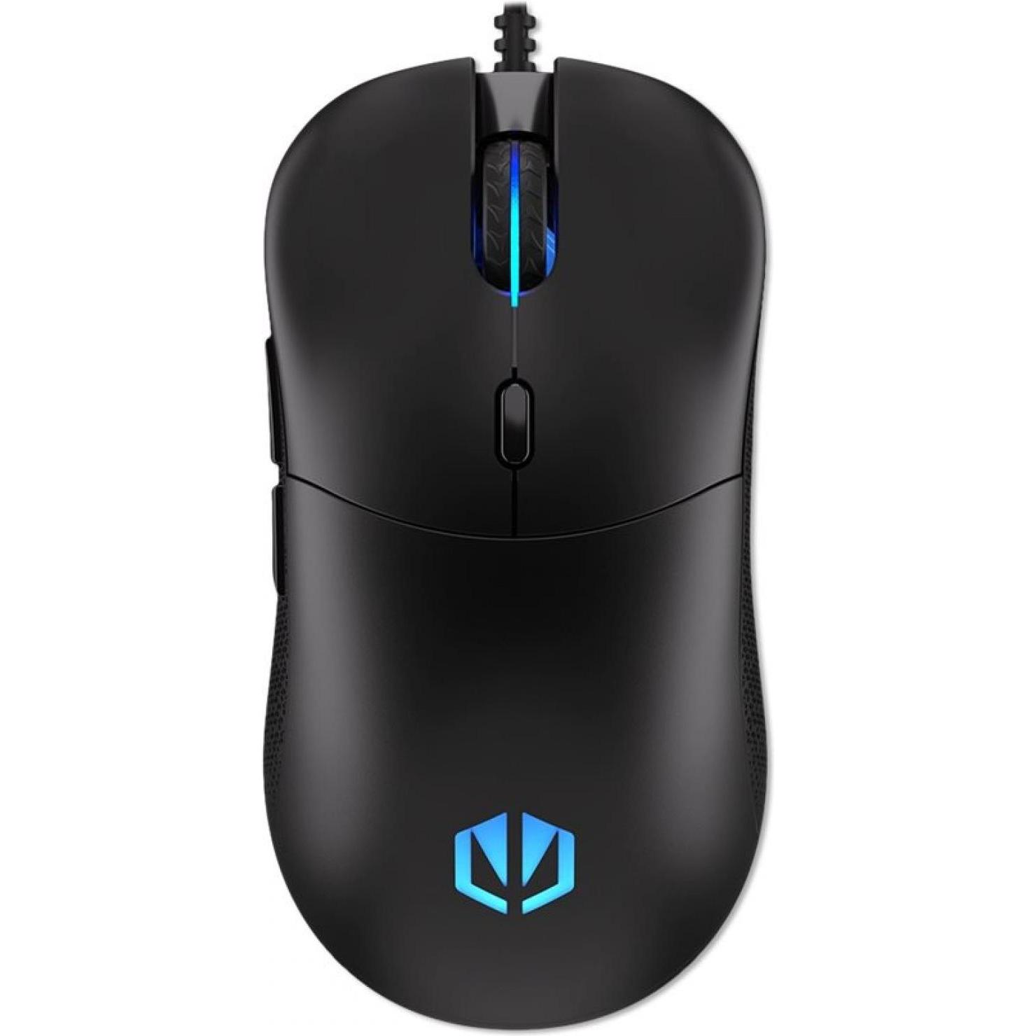 Endorfy Mouse USB GEM Plus PAW3370 (Kabelgebunden), Maus, Schwarz