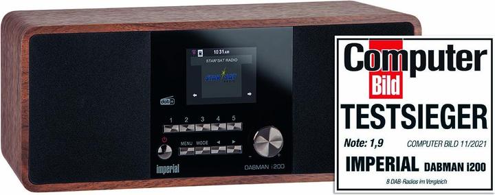 Produktbild Imperial Dabman i200 (DAB+, Internetradio, WLAN)