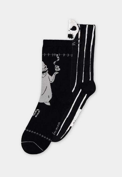 Produktbild Difuzed Nightmare Before Christmas - Novelty Socks (2Pack) - 43/46 (2er Pack, 43, 46)