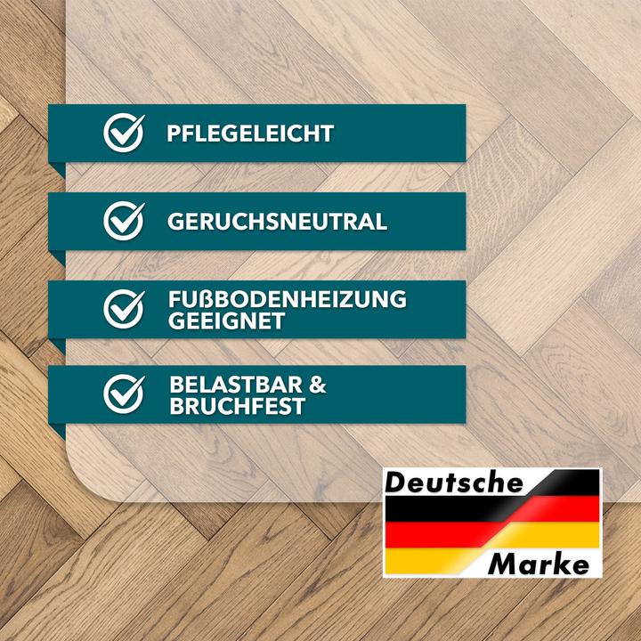Produktbild Karat Bodenschutzmatte Polycarbonat (114 x 180 cm)