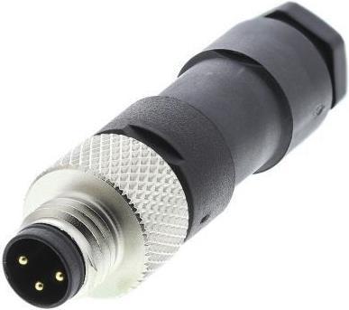 Produktbild Molex M8 3 pole rewirable unshielded plug