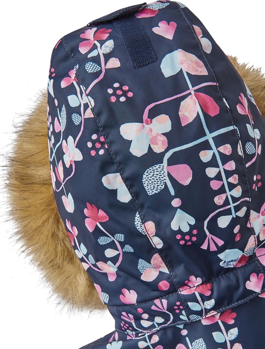 Actual product image Reima tec winter jacket Muhvi Navy (128)
