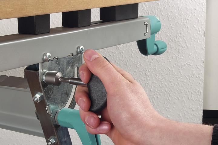 Produktbild wolfcraft 1 Hakenschraubendreher l=104mm (Innensechskant)