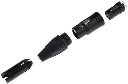 Produktbild Neutrik Kabelbuchse XLR schwarz 4-polig