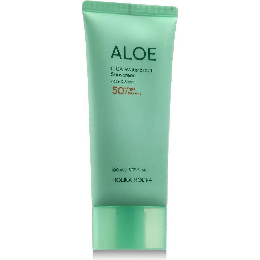 Holika Holika, Crema solare, - Waterproof sunscreen gel Aloe SPF 50+ (Waterproof Sun Cream) 70 ml (Gel solare, SPF 50+, 70 ml)