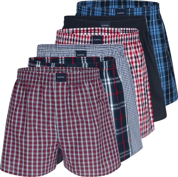 Rosso a scacchi, Blu marino