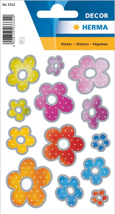Produktbild HERMA Sticker Blumen