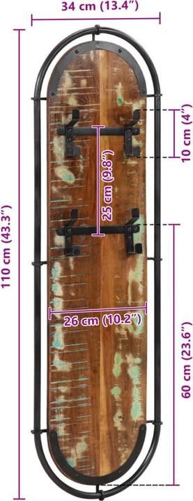 Actual product image vidaXL Garderobe