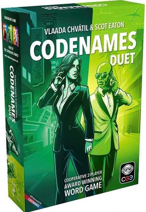 Actual product image Czech games edition Codenames: Duet (English, 2 Players)
