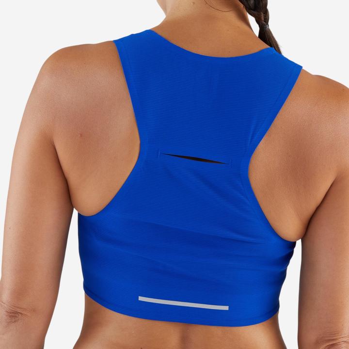 Image du produit Kiprun Crop top de Running léger Femme - Race crop 900 Light bleu Méline ROLLIN (M)