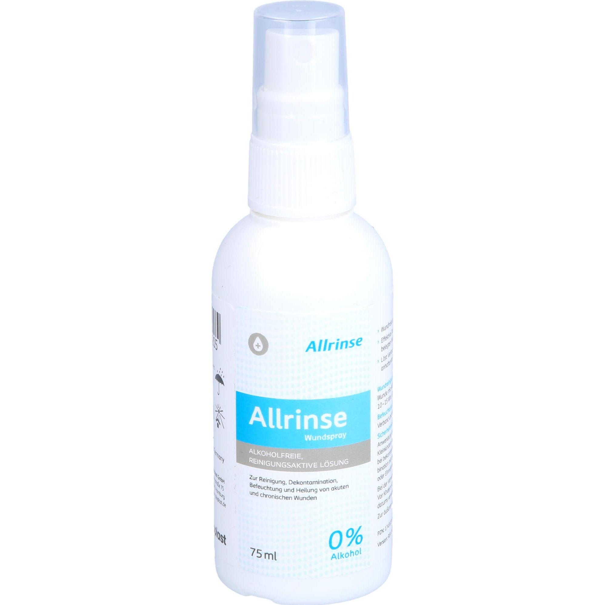 Coloplast, Wundversorgung, Allrinse Wundspray, 75 ml SPR (75 ml)